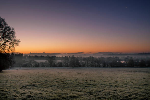 istock Sunrise over Dedham Vale in rural Suffolk, UK 1295820409