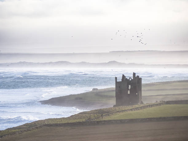 istock Keiss Castle Ruin, Scotland 1295836477