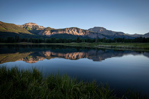 Sunrise in southern Colorado's San Juan Mountains. in Pagosa Springs, CO, United States