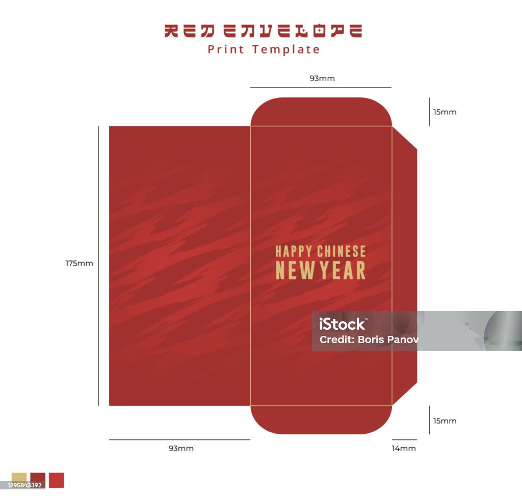 chinese new year envelope template