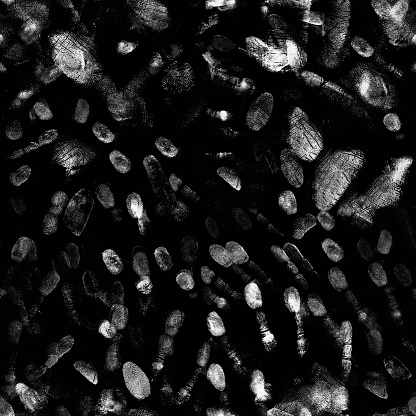 Fingerprint smudges surface imperfection seamless texture. Ideal for 3d texture as roughness or bump map to add surface imperfection realism.