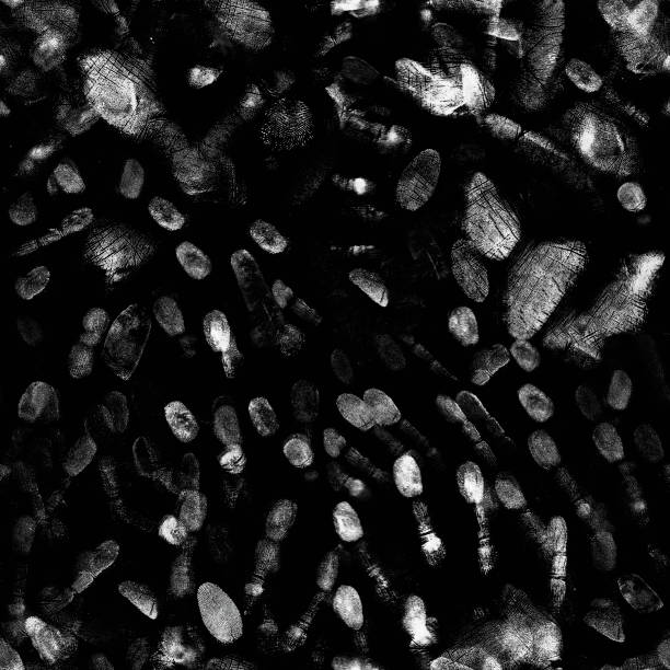 Fingerprint smudges surface imperfection seamless texture. stock photo