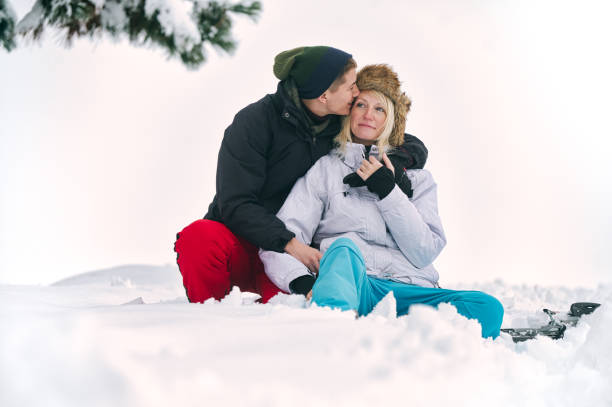 istock Spending the holidays together in the snow 1295857066