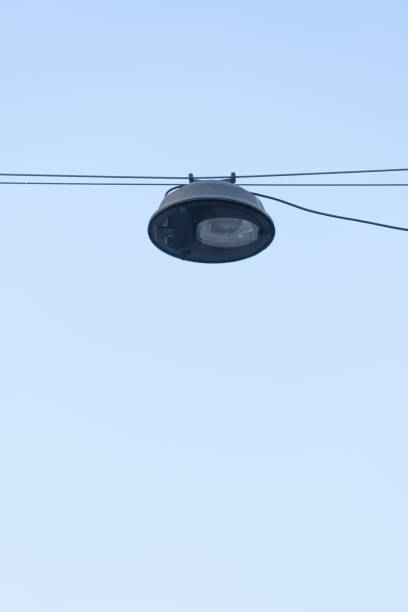 istock street lamp dangling on electric wires 1295865137