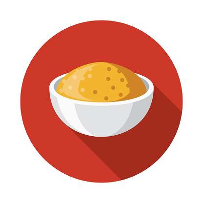 A flat design spice icon. File is built in the CMYK color space for optimal printing.
