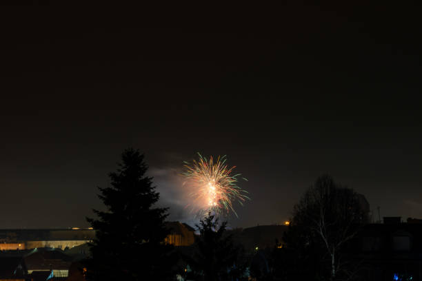 istock New year eve fireworks over city 1295872828