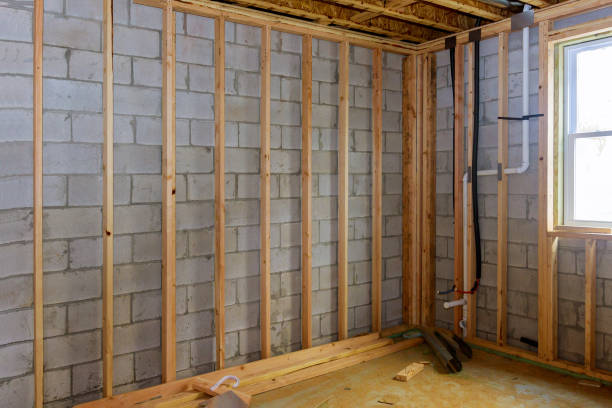 istock Basement unfinished under construction residential home framing 1295880589