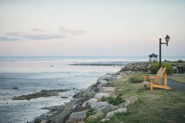 Photo of Low tide in Charlevoix beautiful landscape