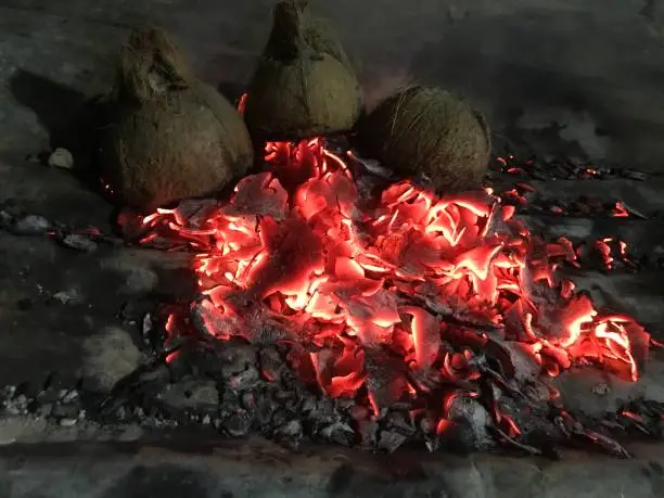 Traditional Fire coals