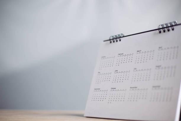 istock Calendar Event Planner is busy.calendar,clock to set timetable organize schedule,planning for business meeting or travel planning concept. 1295906375
