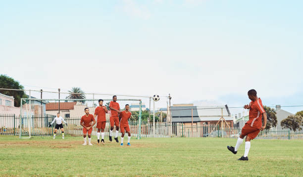 istock No one said that free-kicks are easy! 1295917066