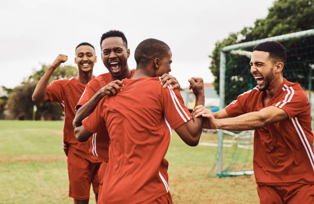 istock He scored the winning goal 1295917110
