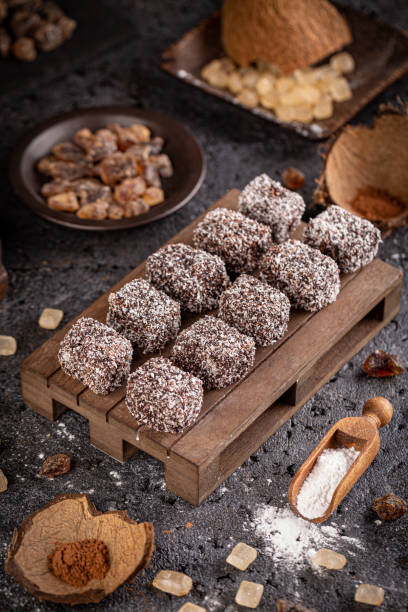 istock Australian Lamington cakes 1295922400