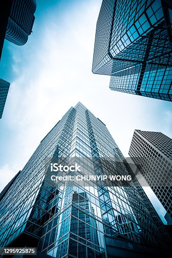 istock Hong Kong Central District Skyscrapers 1295925875