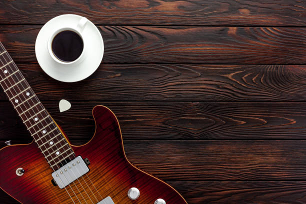 Beautiful electric guitar