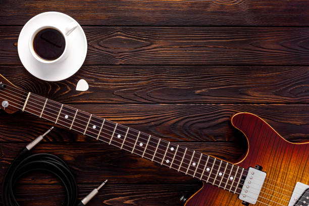 istock Beautiful electric guitar 1295935460