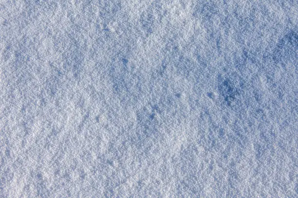 snow cover with view from above horizontal color photography