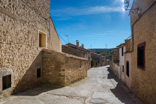 istock Traditional architecture in Fuendetodos 1295946486