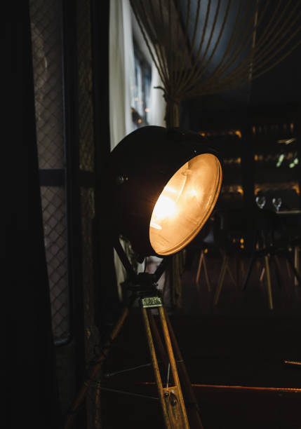 istock vintage floor lamp 1295949040