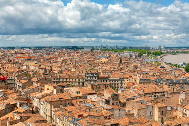 istock Bordeaux aerial cityscape 1295951042