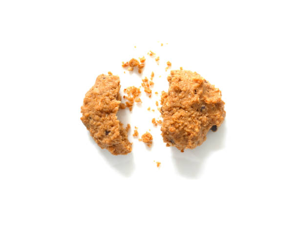 istock Oatmeal cookies with crumbs 1295959489