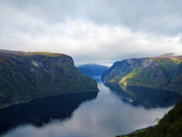 istock View from Stegastein viewpoint over looking Aurlandsfjord, Norway 1295963261