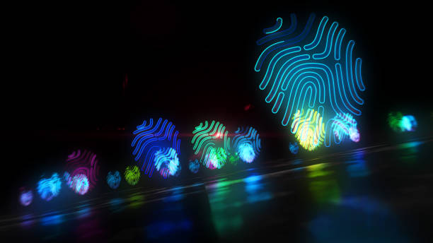 istock Fingerprint identity symbol abstract 3d illustration 1295964587