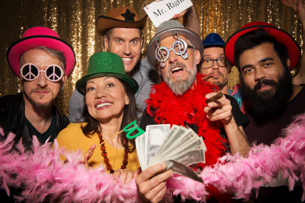 istock Friends enjoying party 1295967456