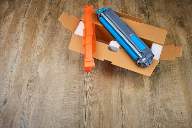 istock Toner cartridge for color laser printer 1295969658