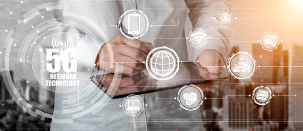 istock Advanced communication and global internet network connection in smart city 1295972517