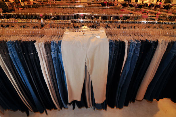 istock pants in a clothing store 1295976329