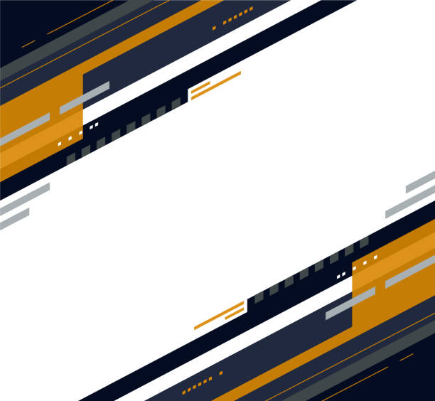 dynamic corners abstract dynamic corporate corner design template sports frames stock illustrations
