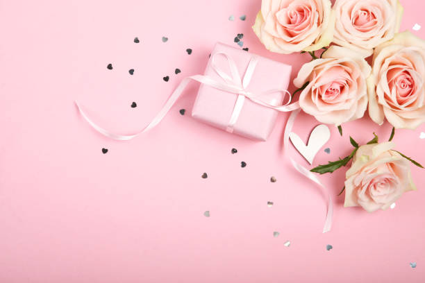 istock beautiful mothers day background on colored background with place for text 1295978373