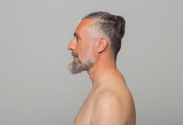 istock Close-up of mature man 1295986888