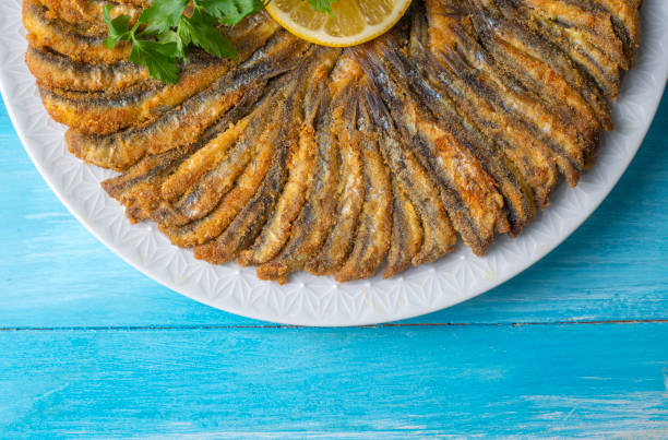 istock Fried Anchovies (Turkish Name: Hamsi Tava) 1295988170