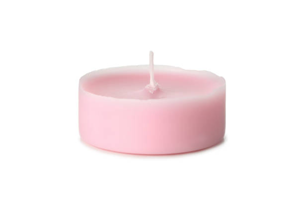 istock Scented candle for relax isolated on white background 1295991868