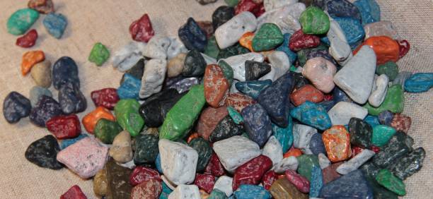 istock Texture of multi-colored sweet stones. Background made of candy. 1295997532