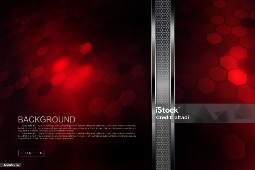 Redvector Triangle Polygon Border Red Textured Design With Polygon Silhouettes Vertical Mesh Border With ...