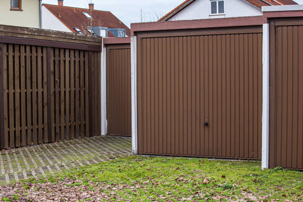 istock private garage for rent in city. 1296007391