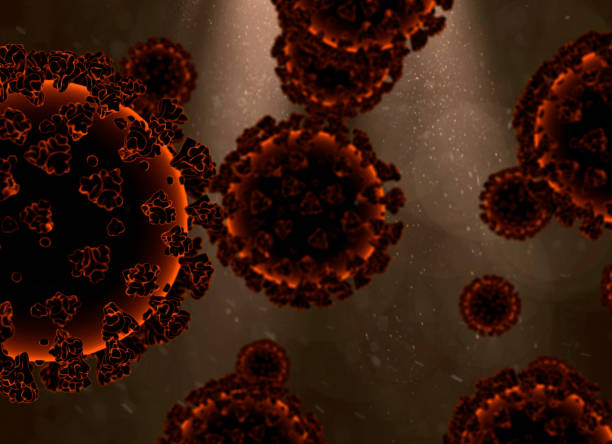 istock Corona virus in blood stream 1296011414