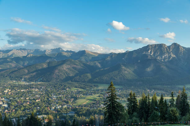 istock Mountain Panorama Zakopane City, tatry 1296013985
