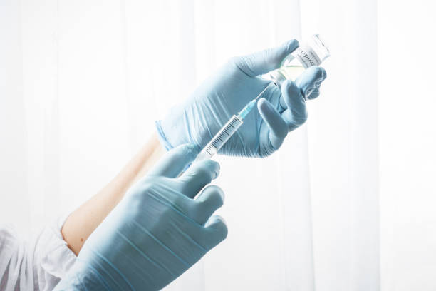istock Vaccination Vaccine Syringe Injection Prevention Immunization Treatment Coronavirus Covid 19 Infectious Medicine Concept covid-19 vaccine disease preparing clinical trials vaccination medicine 1296016669