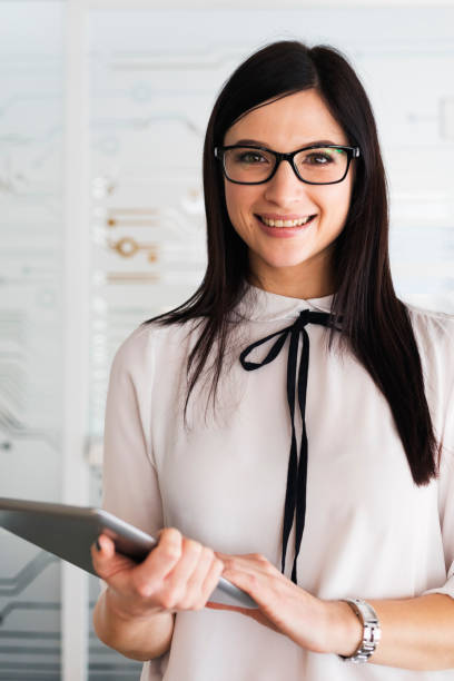 istock Businesswoman portrait 1296020681