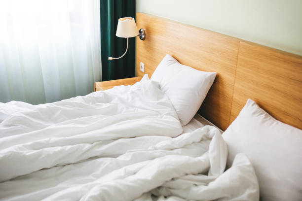 istock View of a rumpled bed 1296020850