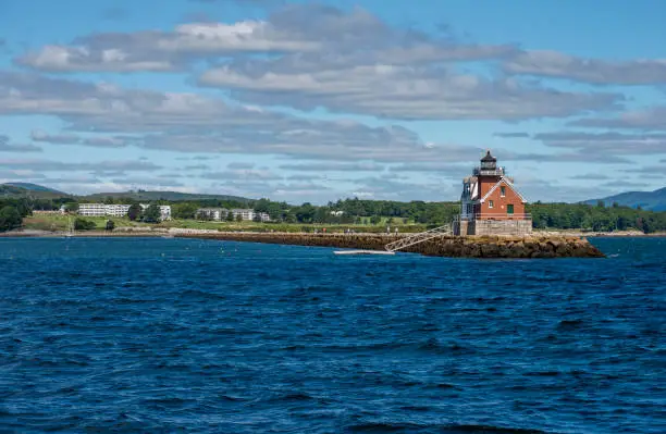 Rockland Breakwater Lighthouse near Rockland, Maine