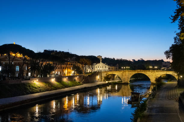 istock Rome, Ponte Cestio on the Tiber 1296023658