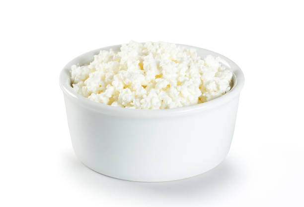 istock Cottage cheese in small bowl 1296031269