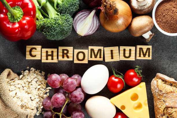 istock Food rich in chromium 1296032084