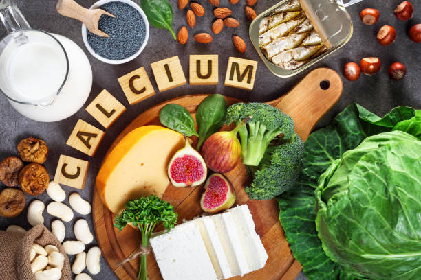 istock Foods rich in calcium 1296032117