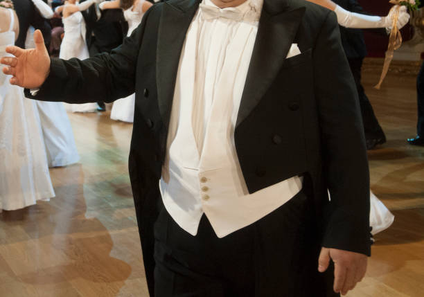 istock man wearing a tailcoat or dress coat 1296033576